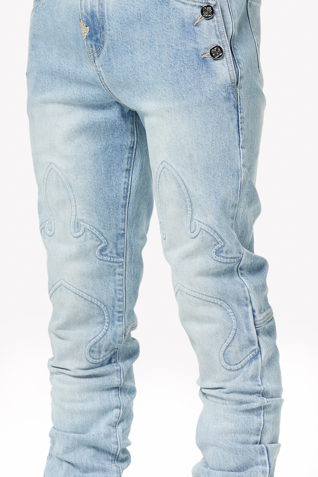 Guapi Aqua Blue Sanctum Denim Jeans
