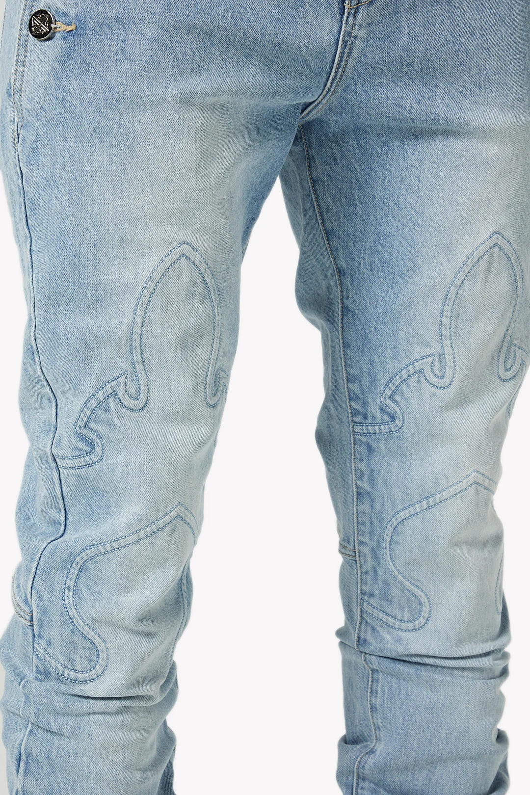 Guapi Aqua Blue Sanctum Denim Jeans