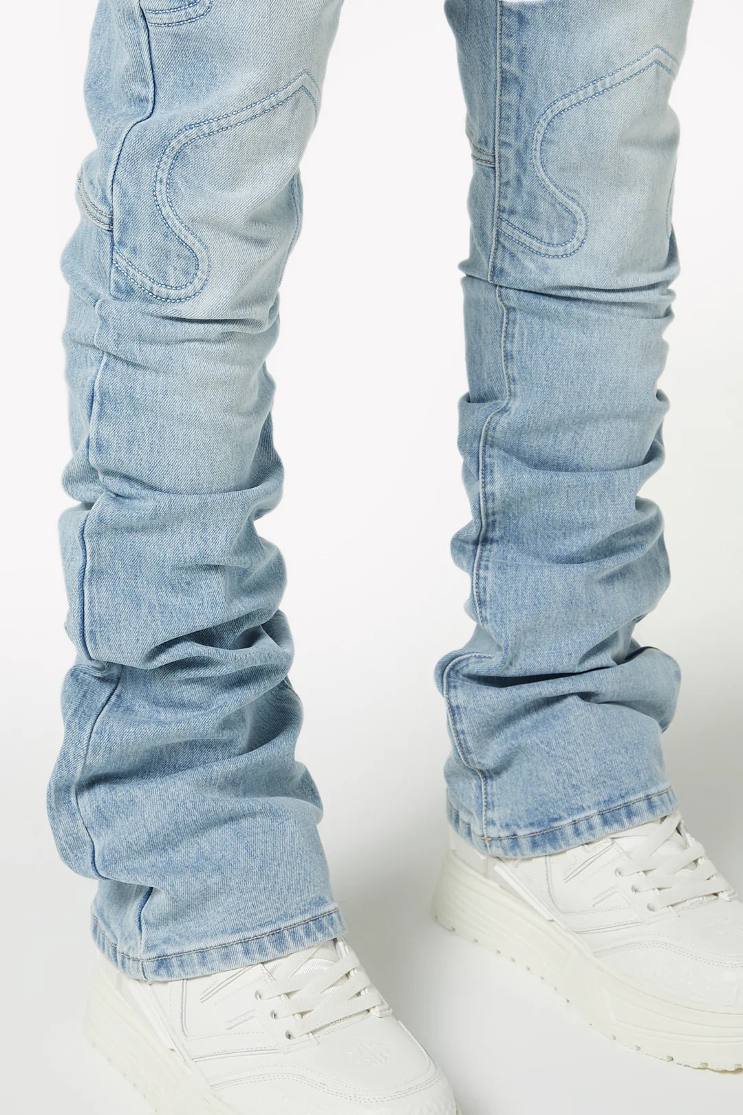 Guapi Aqua Blue Sanctum Denim Jeans