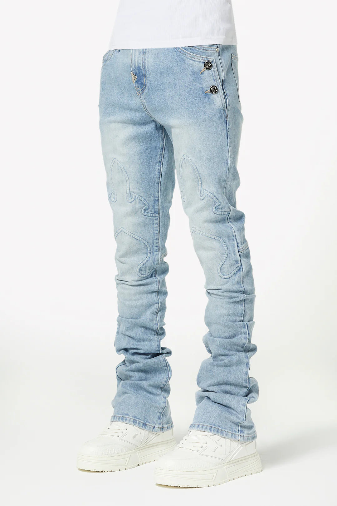 Guapi Aqua Blue Sanctum Denim Jeans