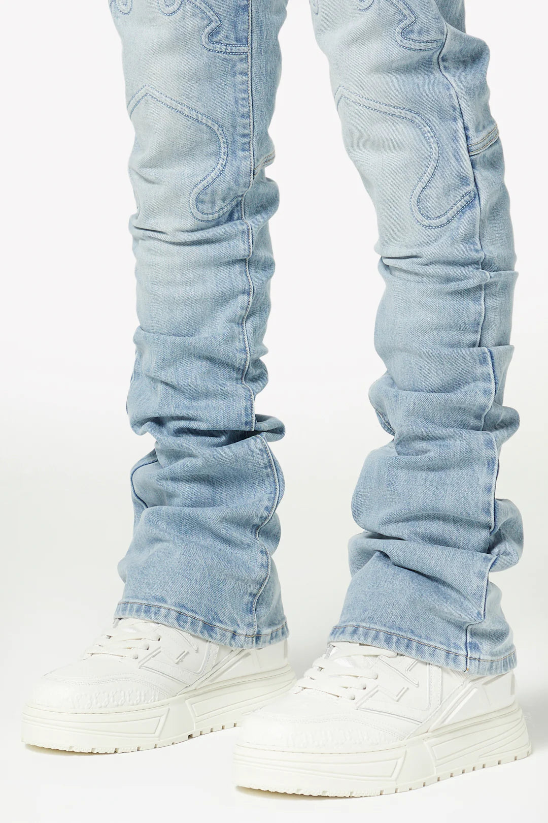 Guapi Aqua Blue Sanctum Denim Jeans