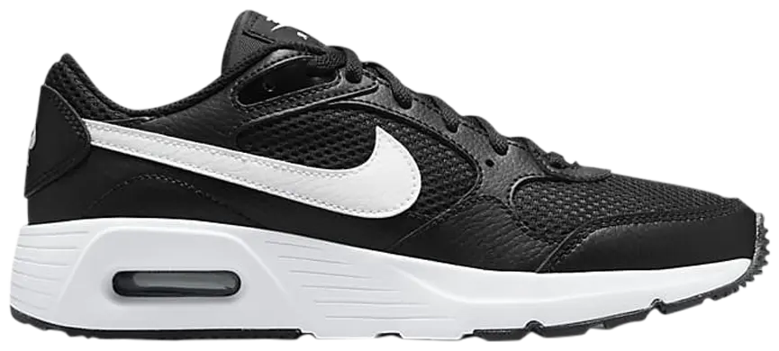 Nike Air Max SC: Black White GS