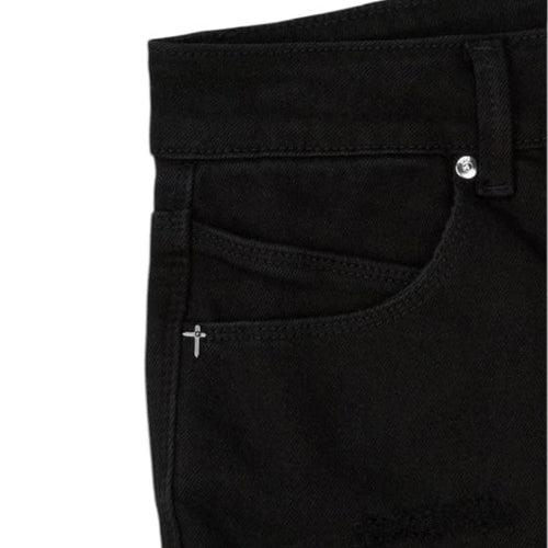 RtA Scratched Jeans Black Scratched (MUDWD889-B1104BKSCR)