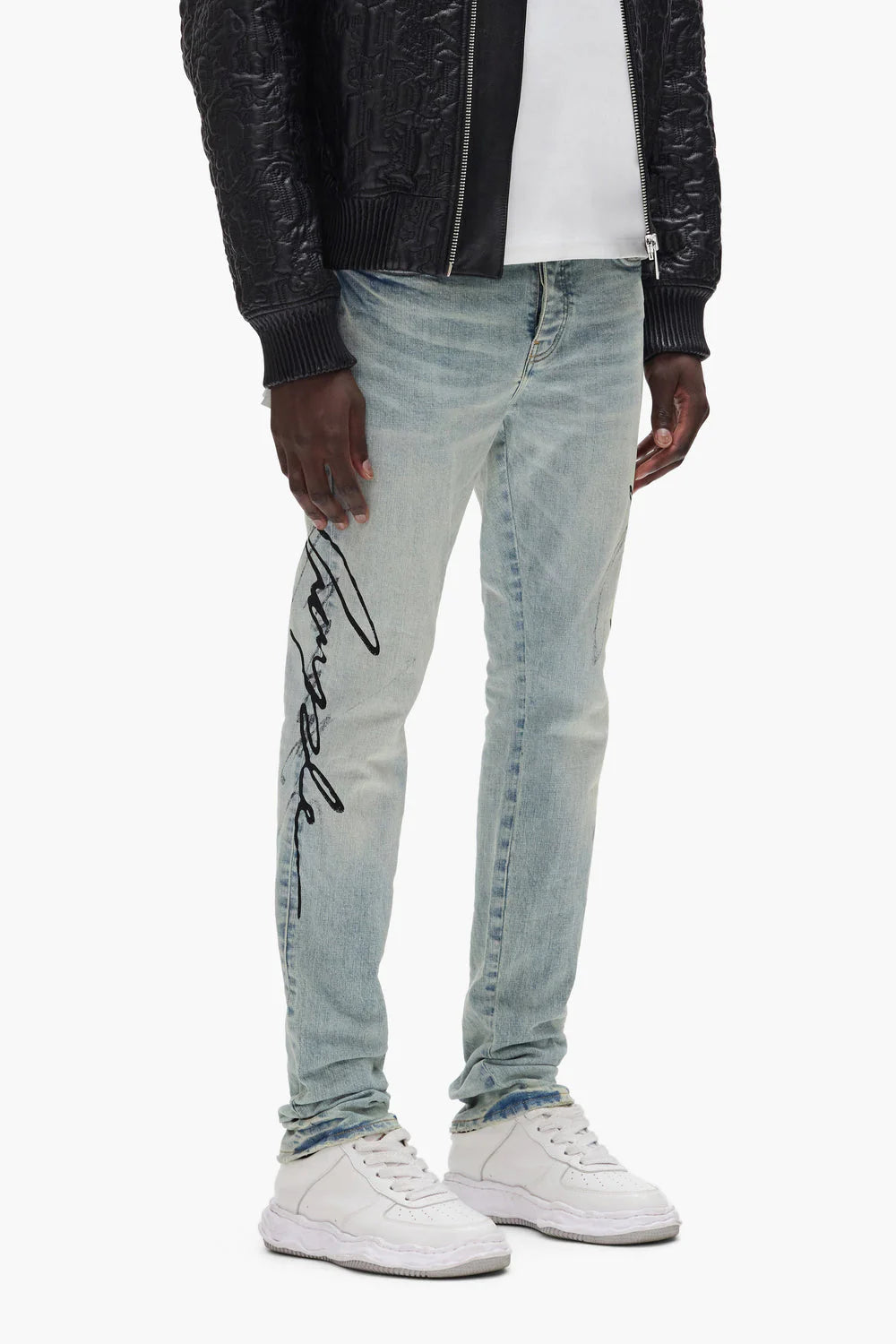Purple Brand Skinny Double Script Jeans P001-SDPL425