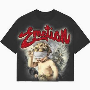 Mixed Emotion Grey Rhinestone Cropped T Shirt