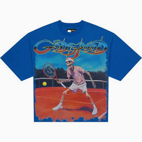 Godspeed Top Spin Blue Wash T Shirt