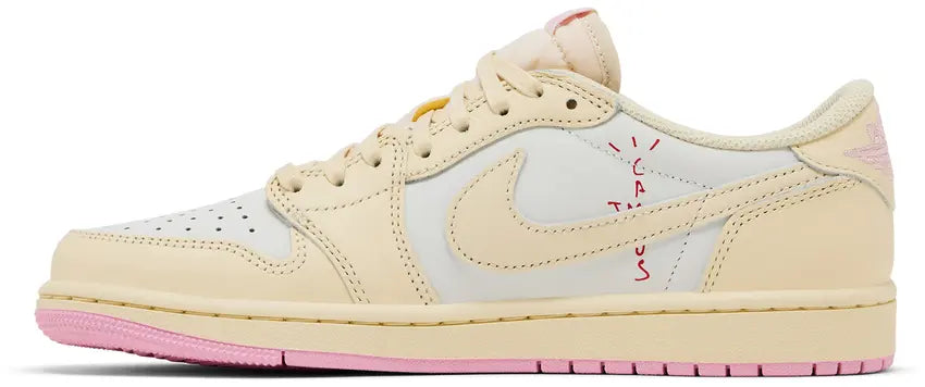 Travis Scott x Air Jordan 1 Retro Low OG: Shy Pink