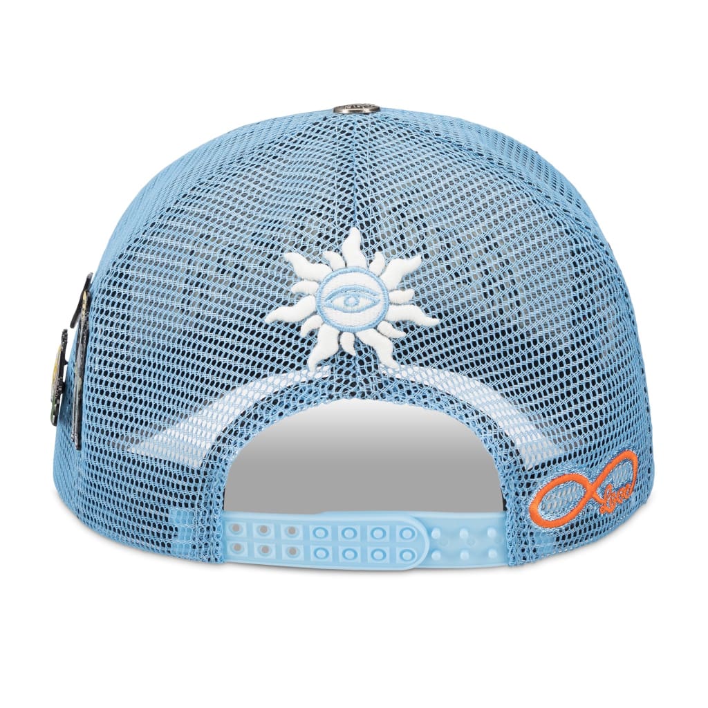 Godspeed Forever Trucker Hat Sky Blue