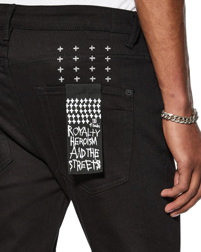 Ksubi Van Winkle Ace Black Slice Jeans (1000065358)