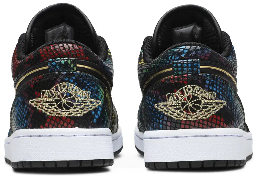 Air Jordan 1 Low: Multi Snakeskin Women