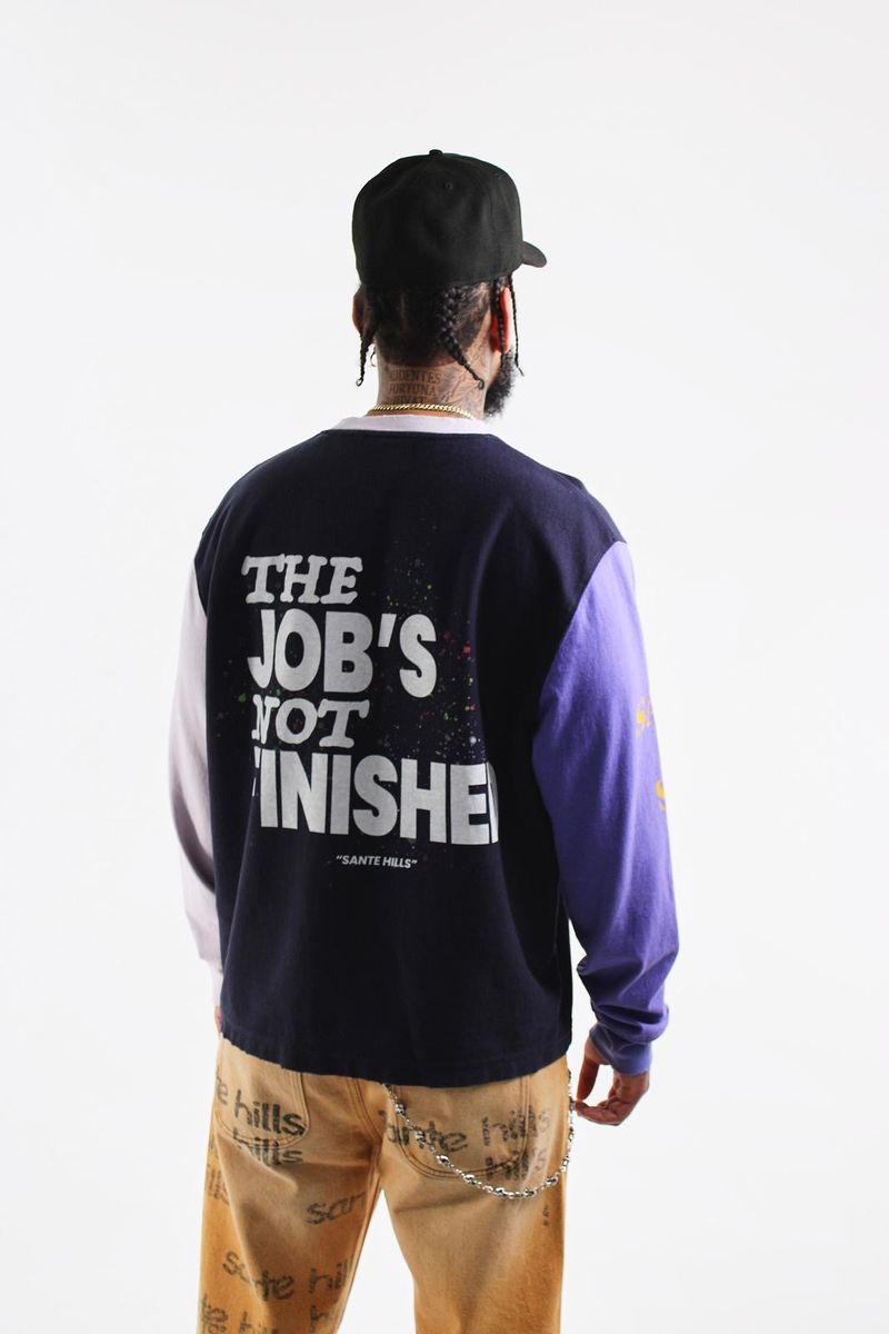 Sante Hills Job's Not Finished Long Sleeve Thermal Shirt