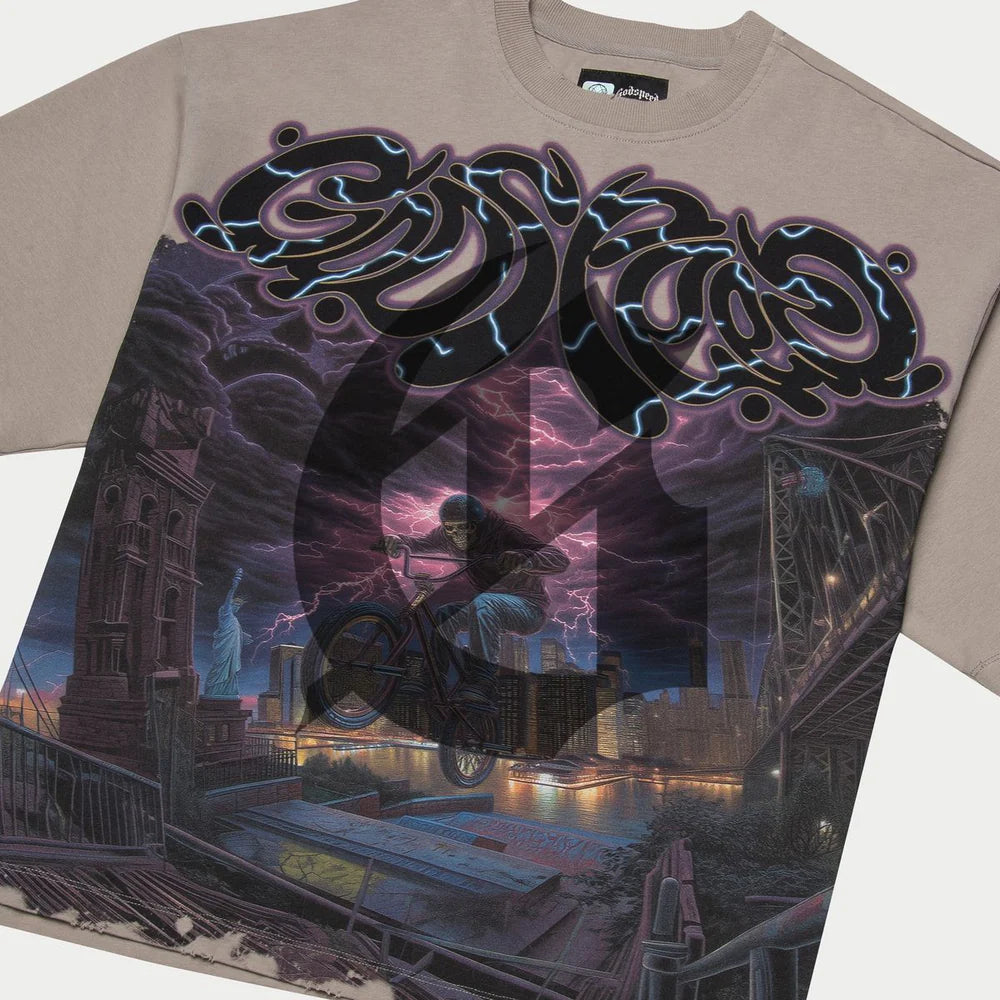 Godspeed B.M.X T-Shirt Stone