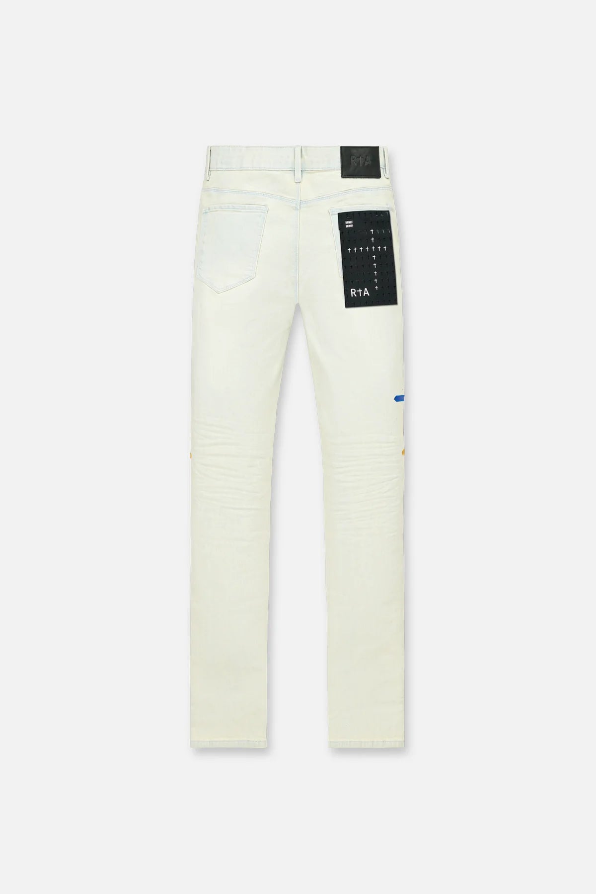 RtA Bryant  Skinny Jeans Stormy Sky Cross Patch (MPVCD996-J1205STSCP)