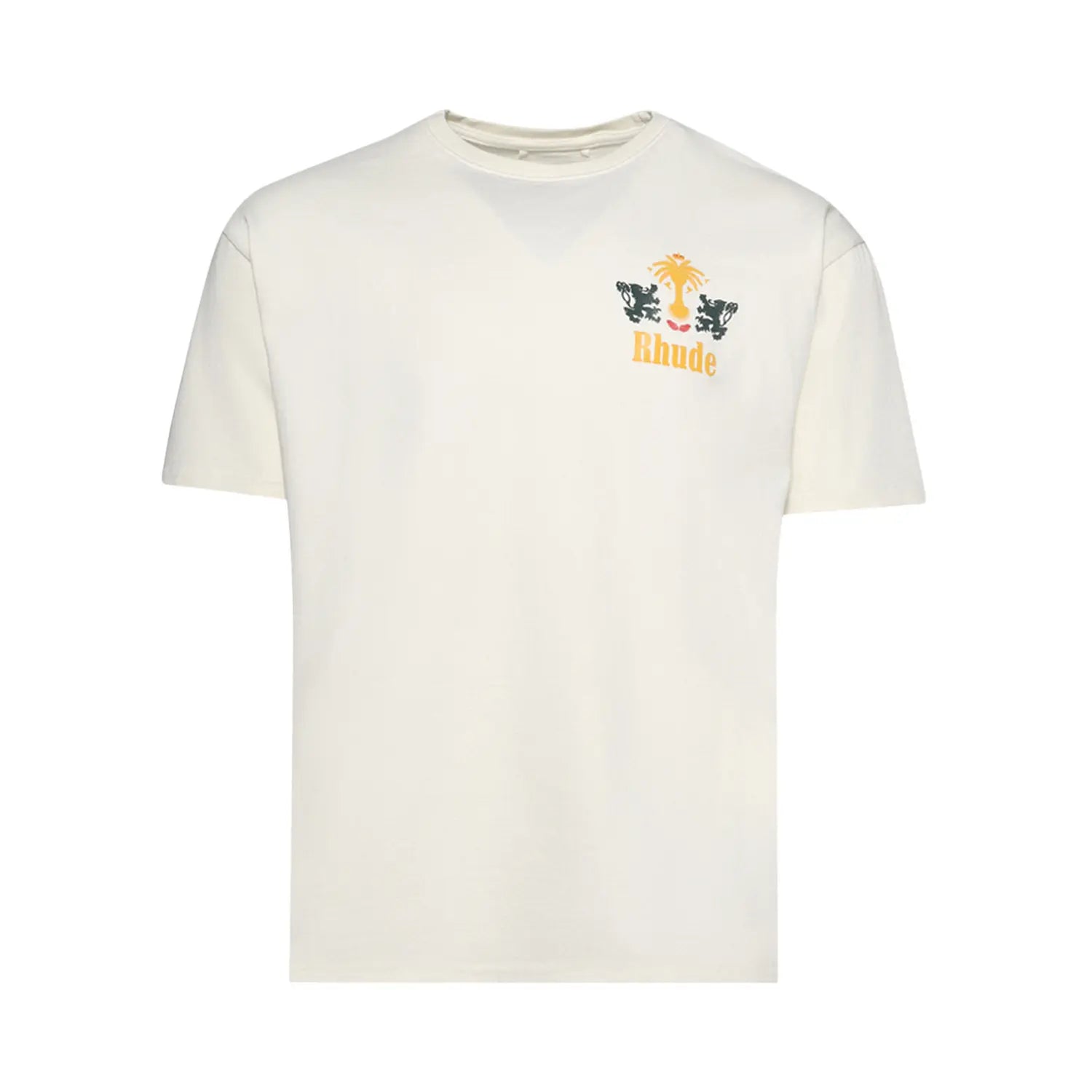 Rhude Tabaco Vintage White T-Shirt