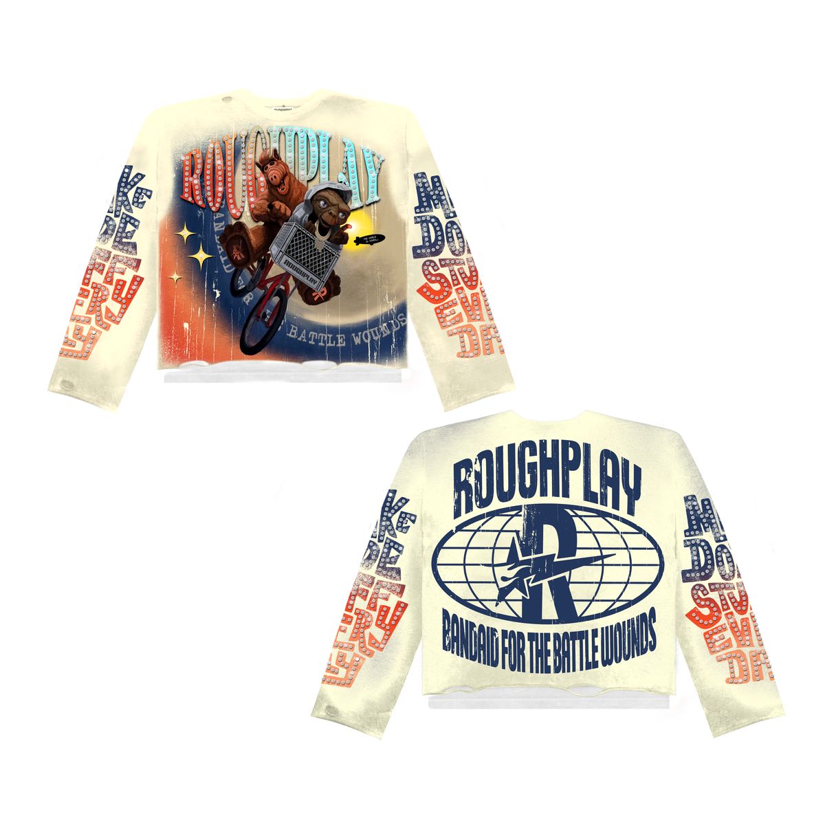 RoughPlay E.T Long Sleeve T-Shirt Tan