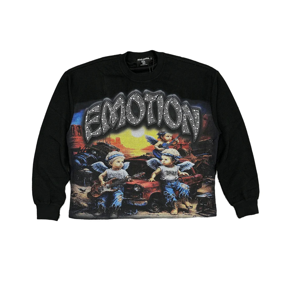 Mixed Emotion Sunrise Thermal Long Sleeve T-Shirt