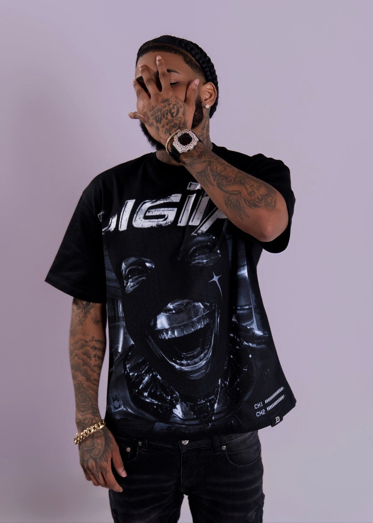 Digital Thief T-Shirt In Black