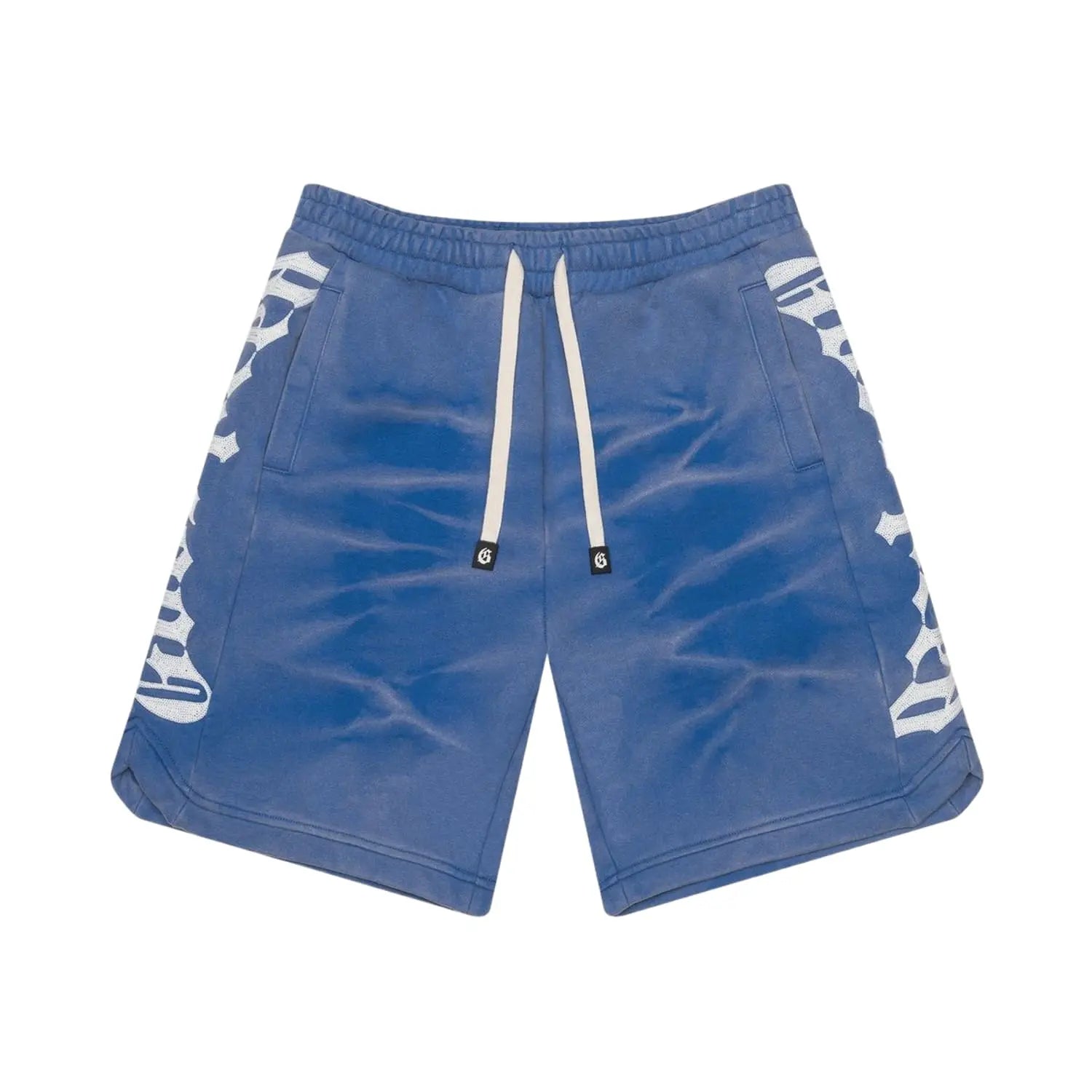 Godspeed Courtside Shorts In Blue Tie Dye