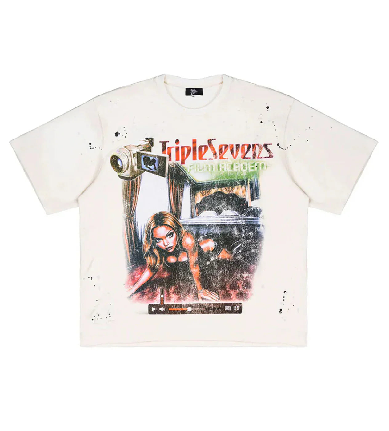 Triple Sevens Filmstar White T-Shirt