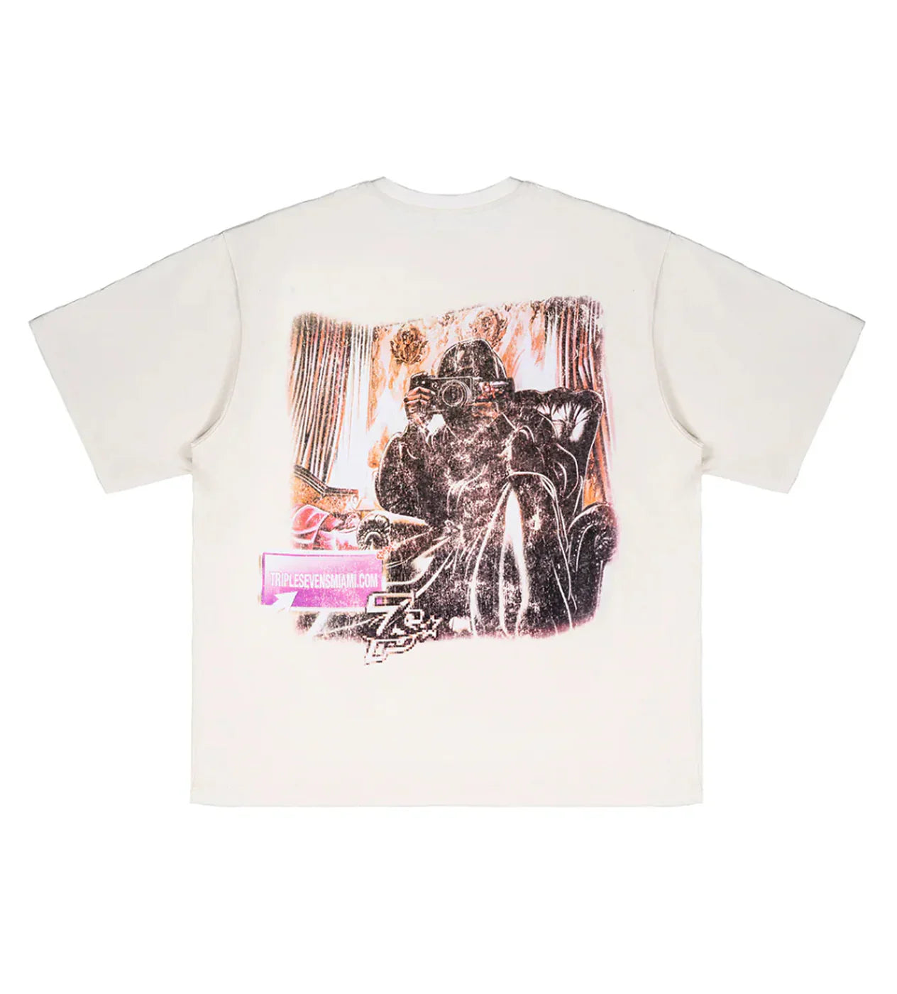 Triple Sevens Filmstar White T-Shirt
