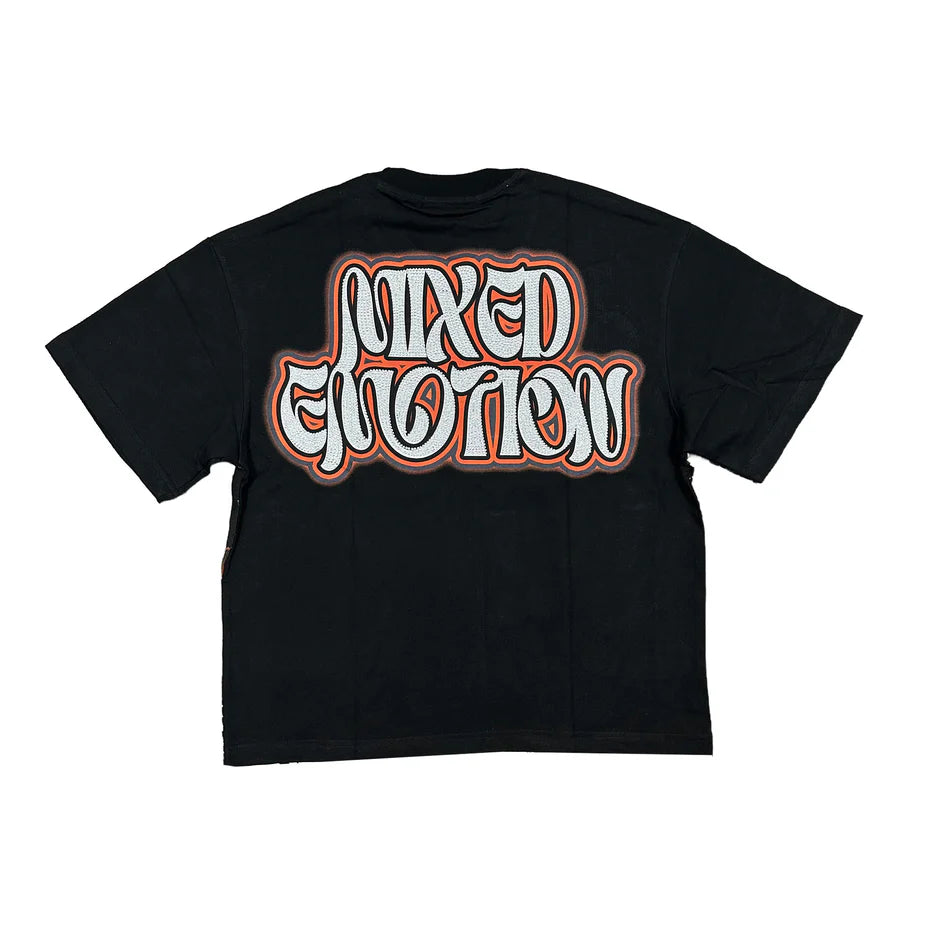 Mixed Emotion Twin Rhinestone T-Shirt