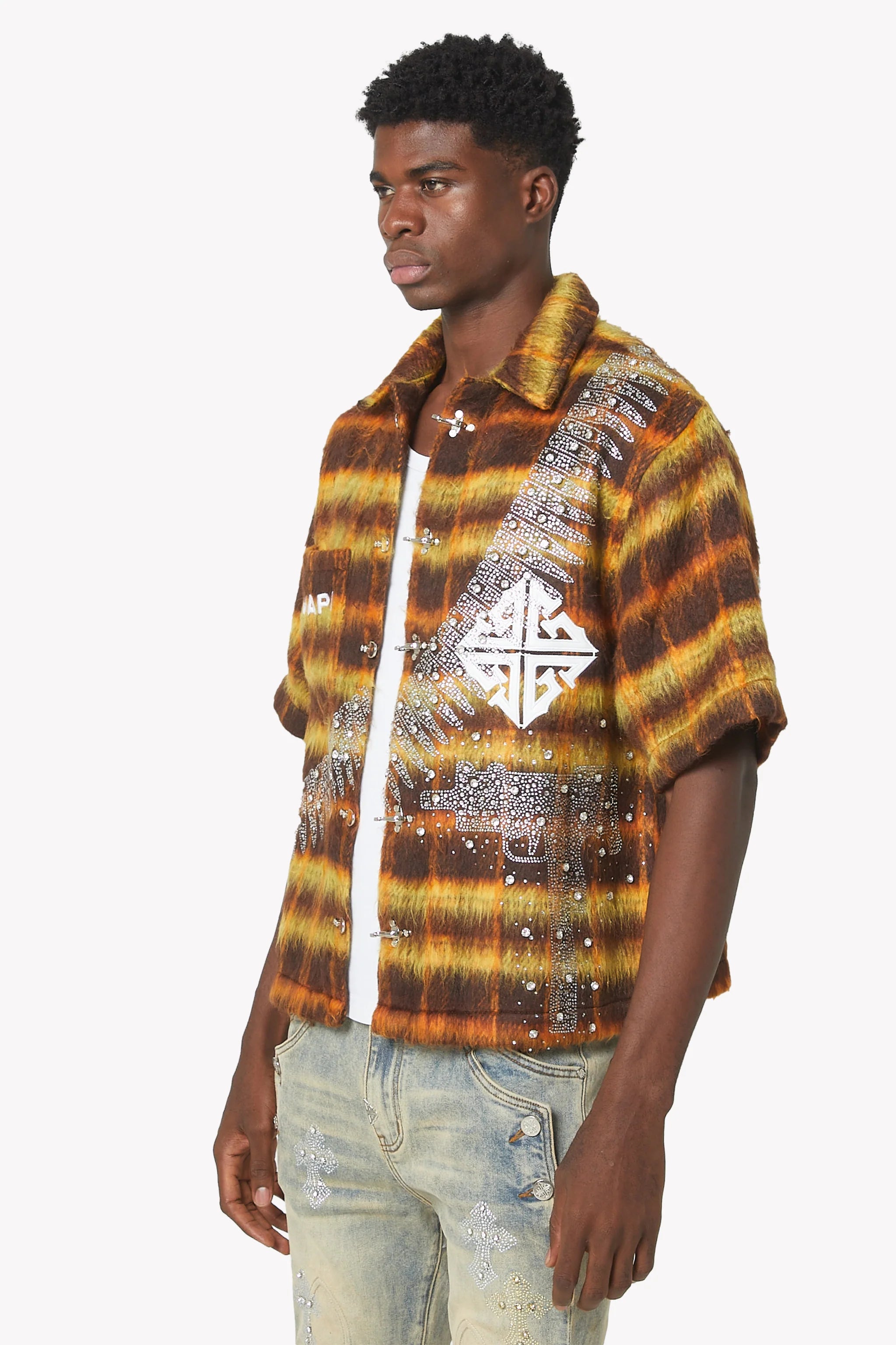 Guapi Copper Uzi Flannel Shirt