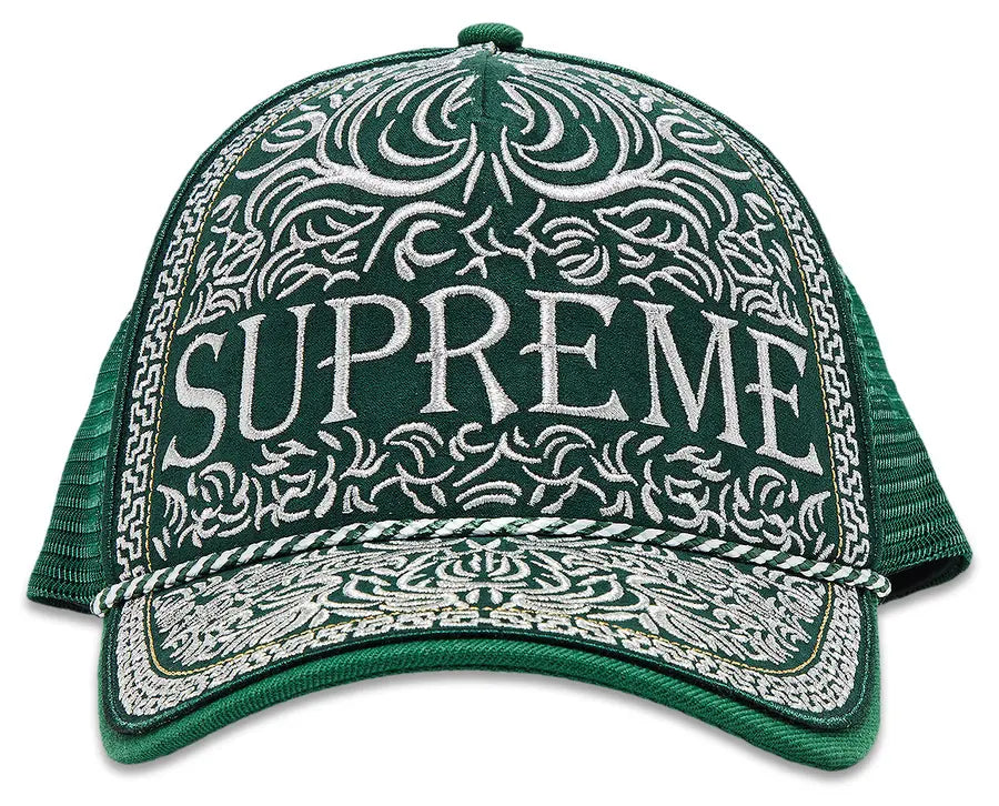 Supreme Vaquero Mesh Back 5-Panel Green