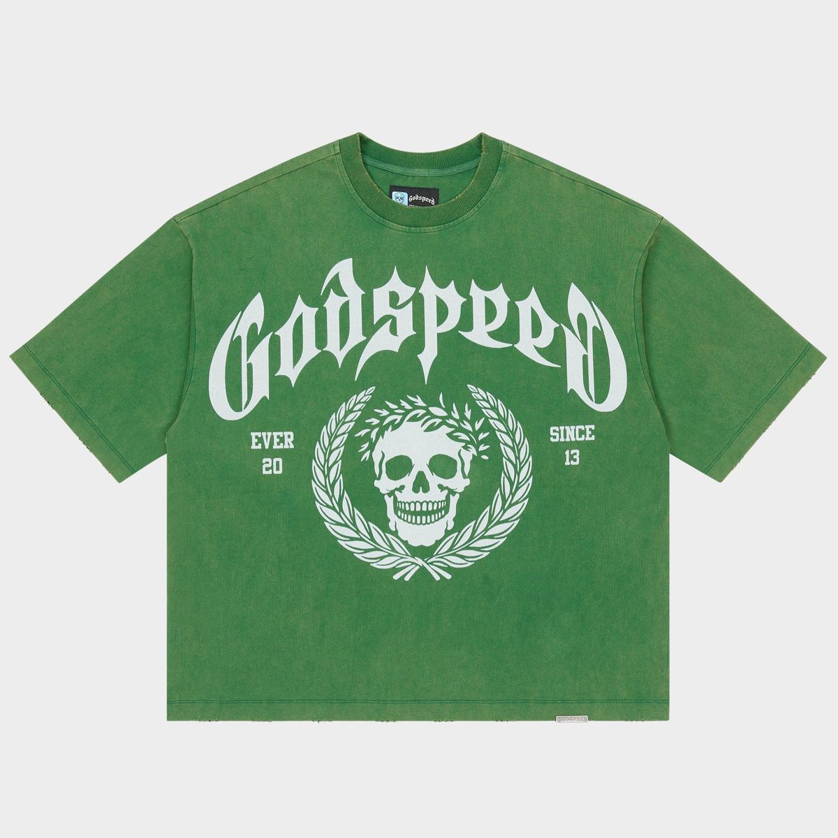 Godspeed Victor Crest T-shirt In Green