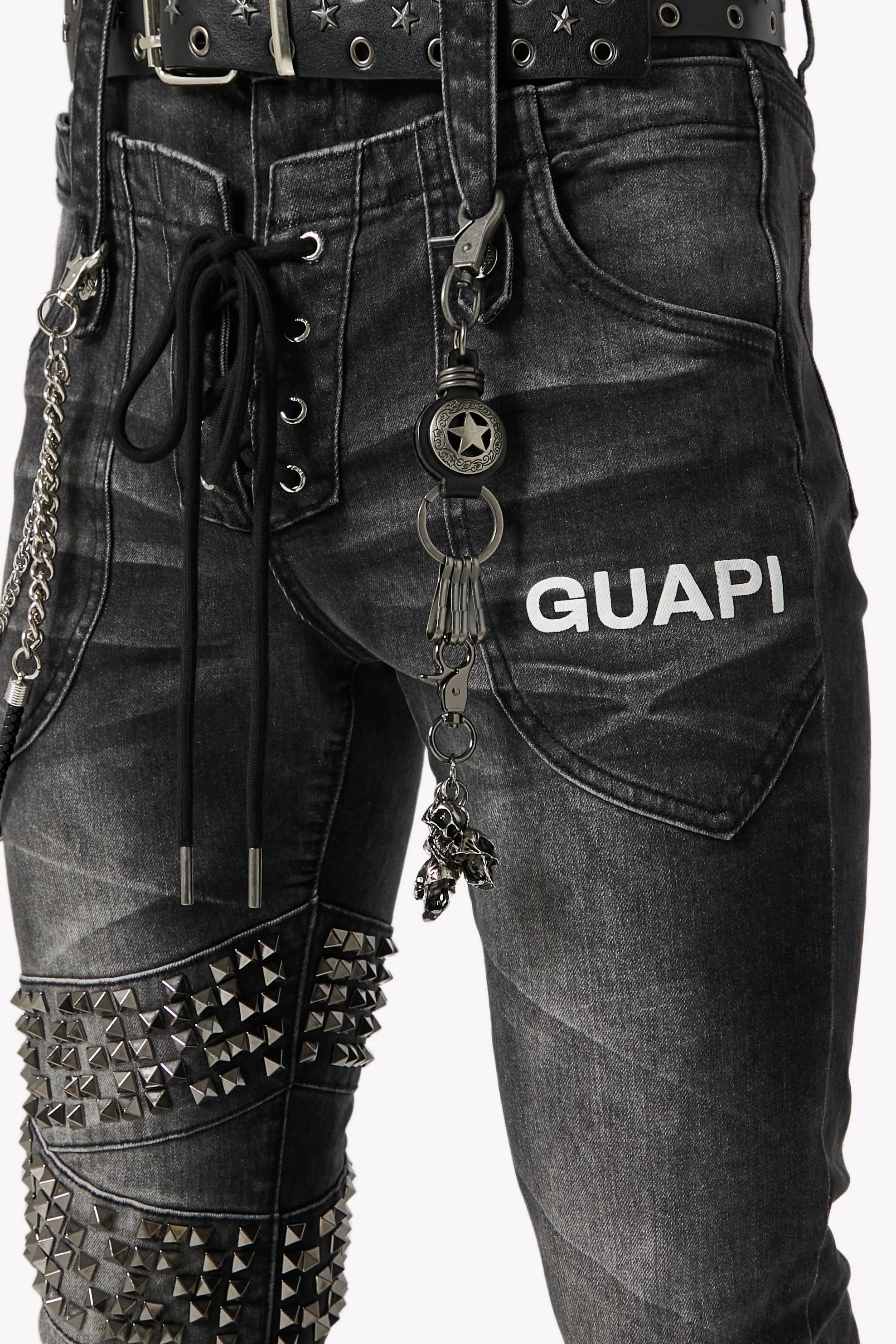 Guapi Obsidian Black Warpath Denim