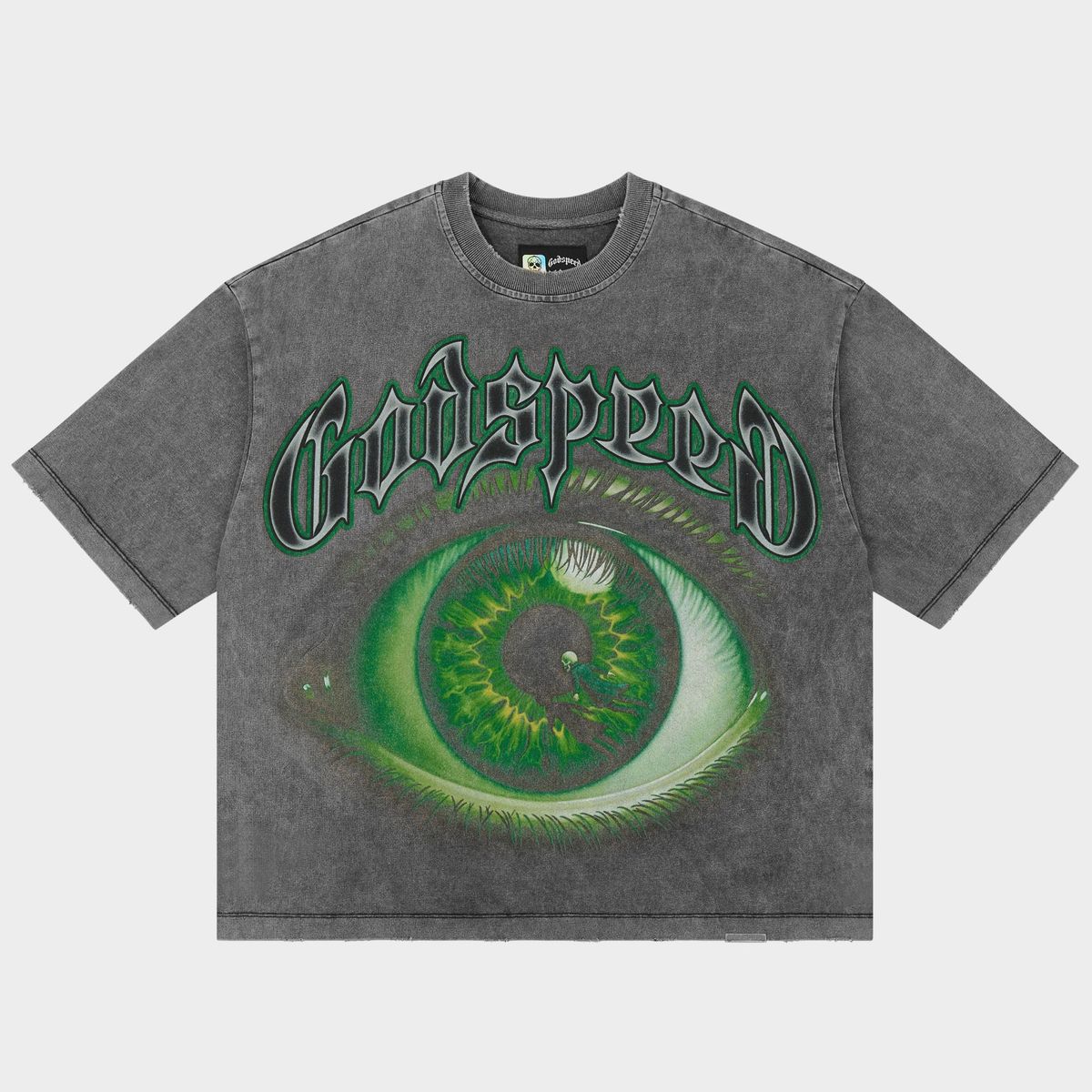 Godspeed The Watcher T-Shirt In Grey