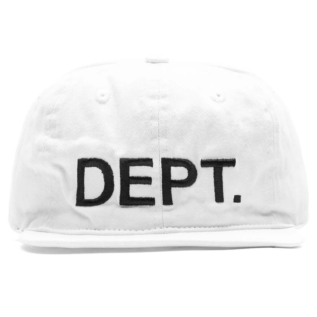 Gallery Dept DEPT. Embroidered Logo Cap in White