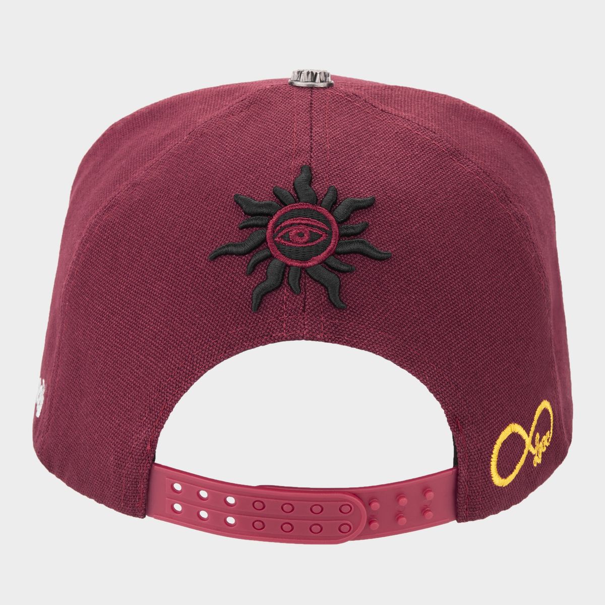 Godspeed Forever G Logo Insignia Red Wine MIA Trucker Hat