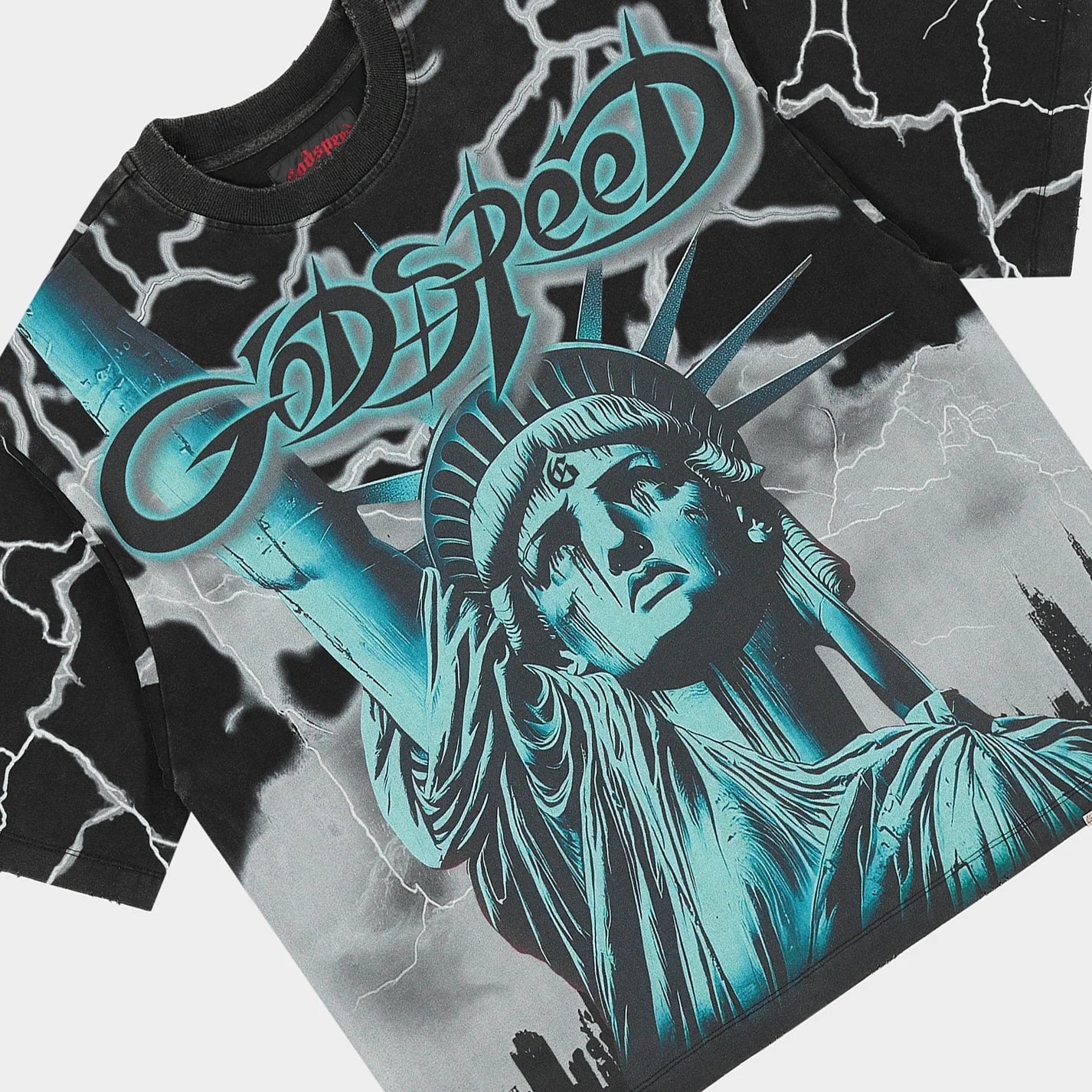 Godspeed Voltage T-Shirt In Wolf Grey