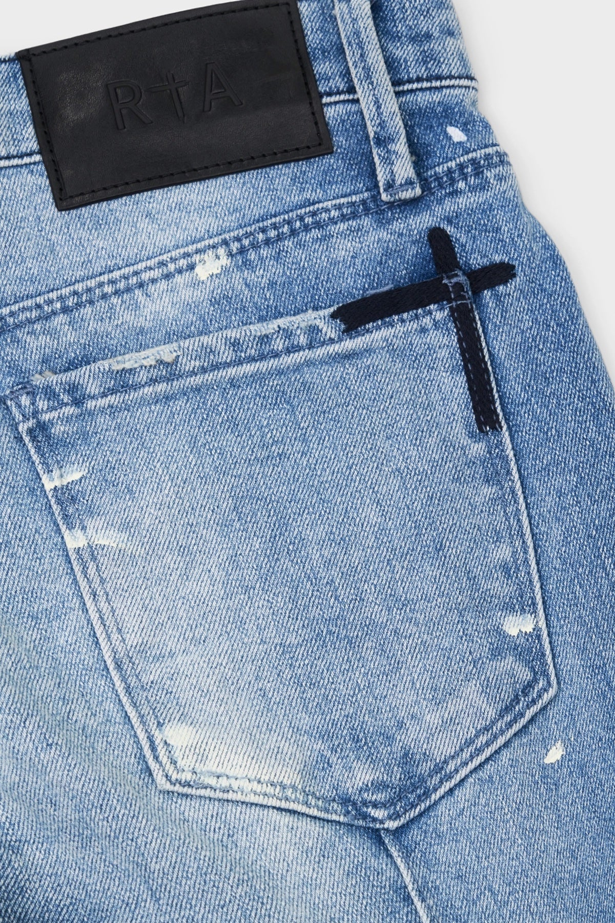 RtA Clayton Jean Distressed White Paint (MH24D625-B1182DISWP)